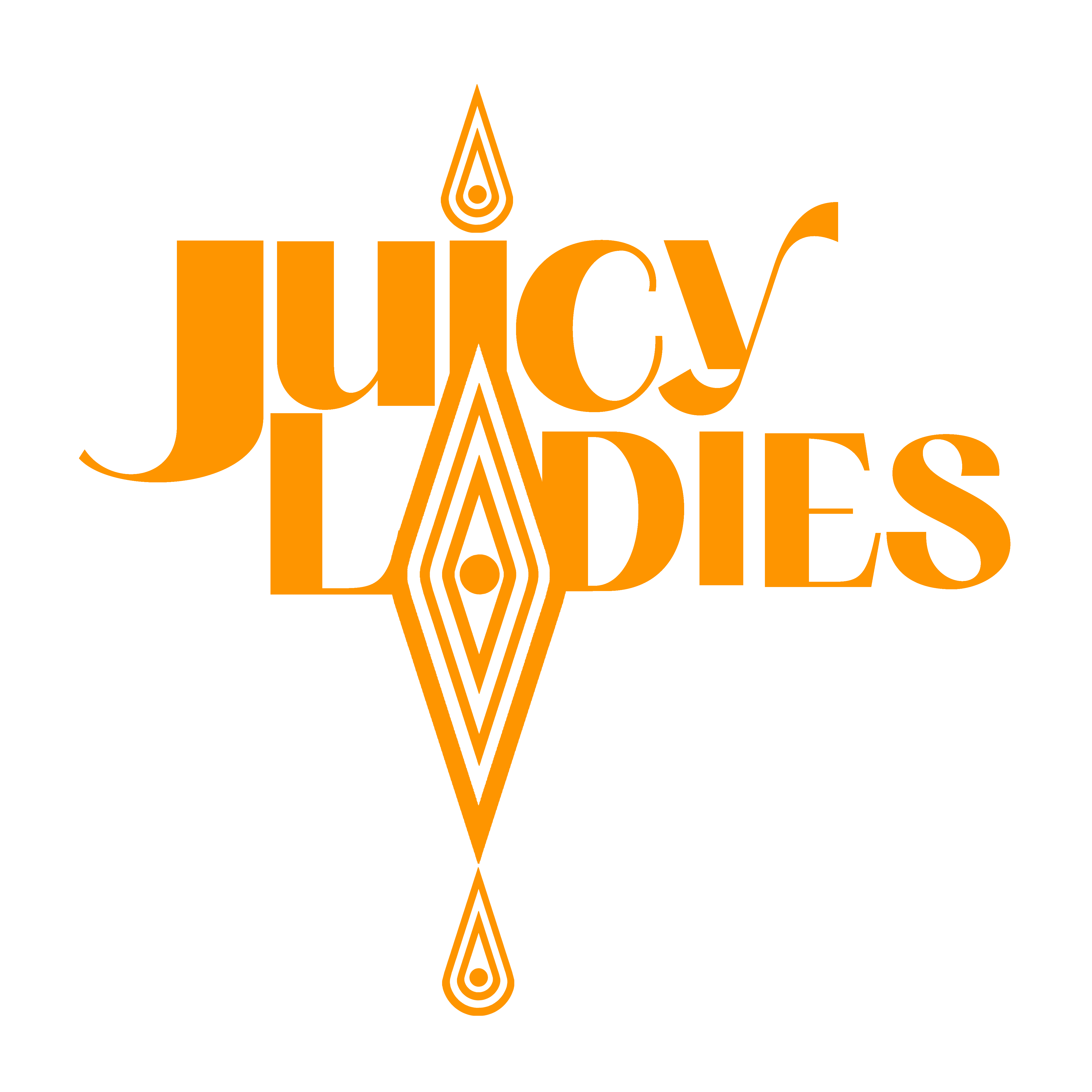 The Juicy Ladies orange logo